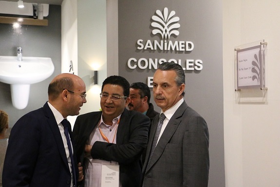 بقصر المعارض بالكرم :  " Sanimed  " و " Sanimeuble "  تشاركان  في الدورة الرابعة عشرة من الصالون الدولي  للتشييد والبناء " قرطاج 2018 " 